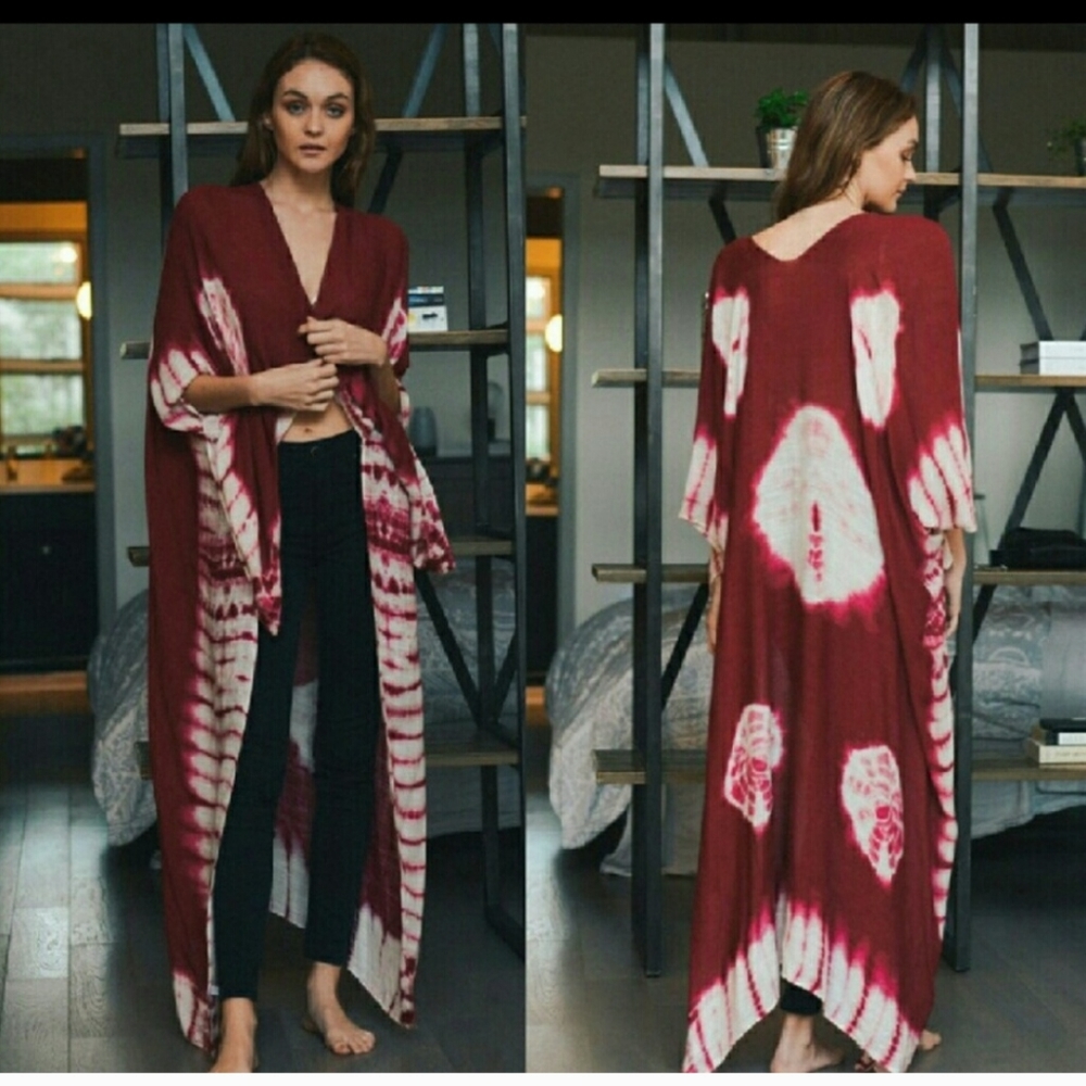 Tie Dye Wrap /Kimono